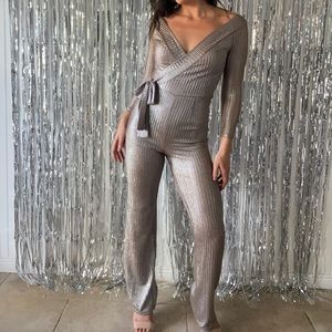 Luxxel Shimmer Pantsuit